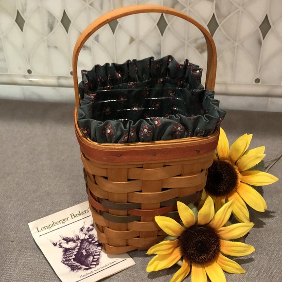 🧺 LONGABERGER SHADES OF AUTUMN BITTERSWEET BASKET - Picture 1 of 7